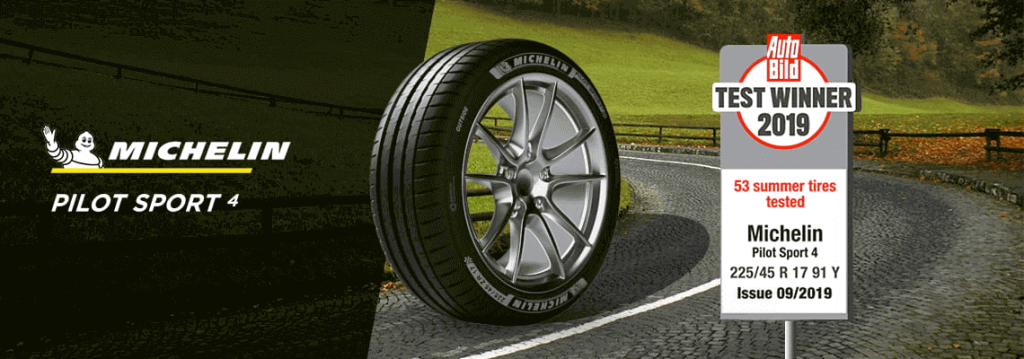 auto bild 2019 yaz lastigi testi kazanani michelin pilot sport 4 1 Auto Bild 2019 Yaz Lastiği Testi Kazananı: Michelin Pilot Sport 4
