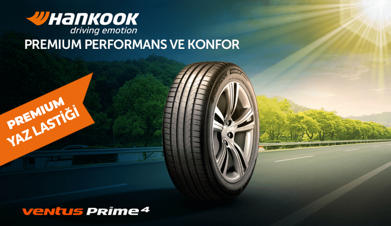 hankook ventus prime 4 premium performans ve konfor 1024x592 1 Hankook Ventus Prime 4 Yaz Lastiği: Premium Performans ve Konfor